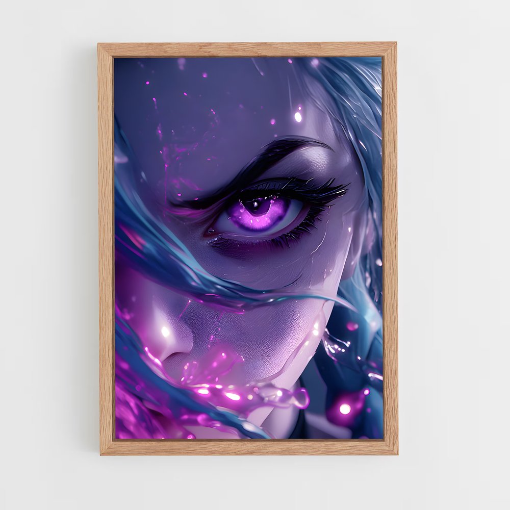 Poster Jinx en Folie – affiche League Of Legends (vue 4)